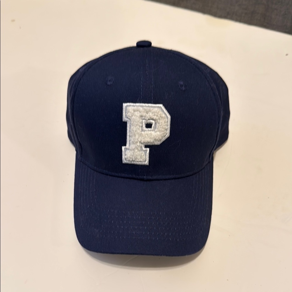 Parke Navy Blue Cap with White 'P' Logo
